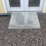 Diamond Plate Aluminum Ramps - SHED Ramps