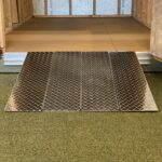 Diamond Plate Aluminum Ramps - SHED Ramps