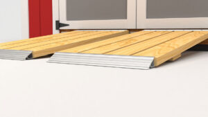 C Channel Top-Bottom-Mounting Track Kit Built and Installed (you provide 2 x 6 wood)