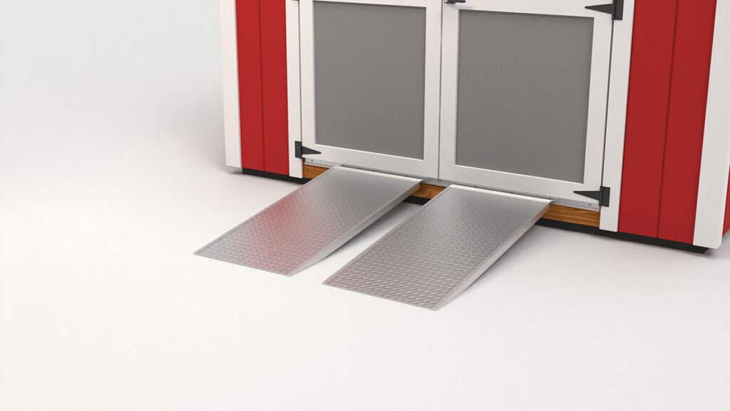 23 x 48 Standard Duty ENSZ Diamond Plate with Universal Mounting Track