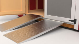 Planks Can Hang from Universal Track or Rest Flush on Floor