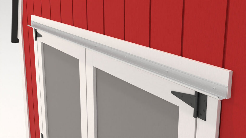 Aluminum Drip Cap (installs over trim)