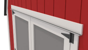 Aluminum Drip Guard (installs under trim)
