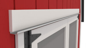 Aluminum Drip Guard also Available in White or Black (installs under trim)