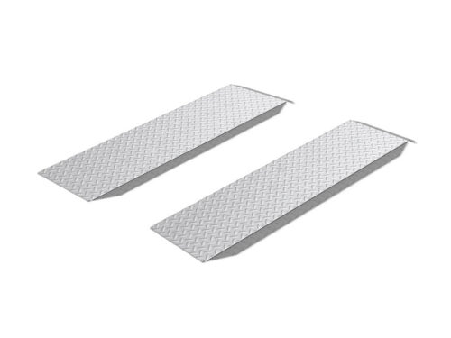 Pair of 12x36 Diamond Plate Light-Duty Universal Top ENSZ Plank (350 LBS Rating)