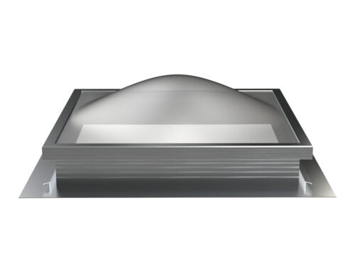 24x24 Clear Leak Resistant Self-Flashing Skylight
