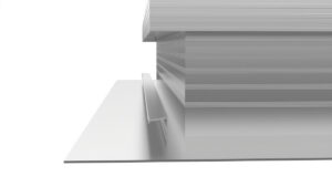 Patented Drainage Channel and Integrated Shingle Stop