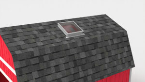 Clear 2 x 2 Skylight Installed